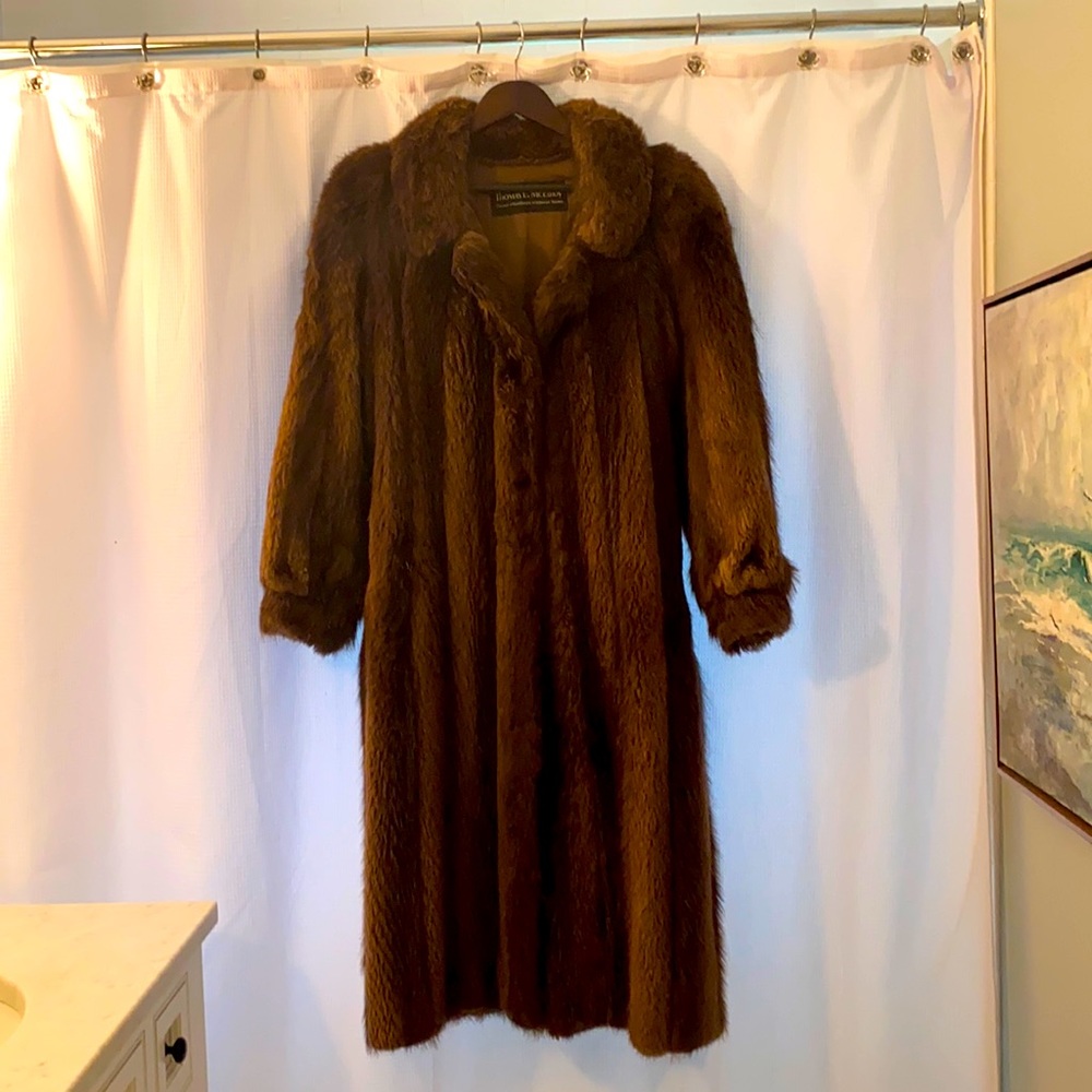 Vintage Sable Fur Coat